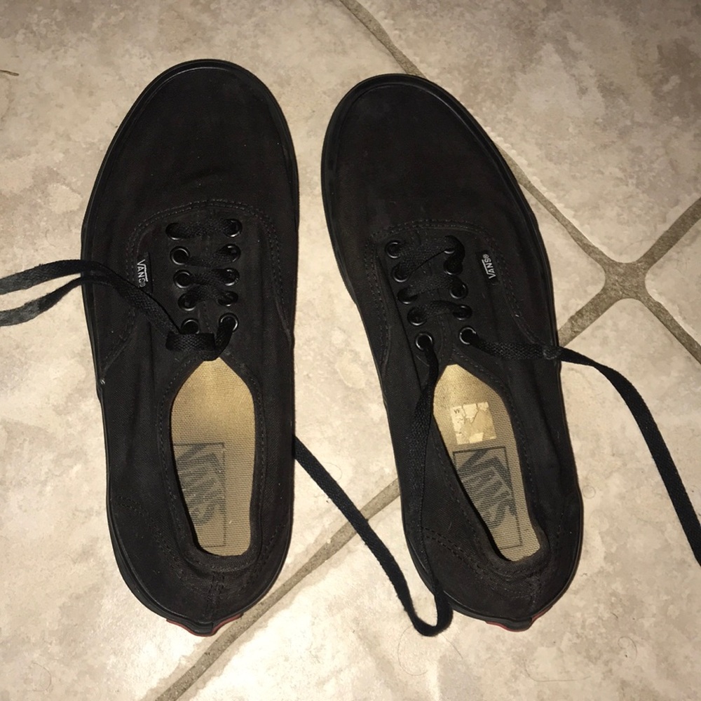 black vans